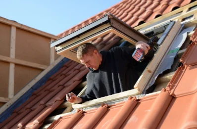 Pose de fenêtres de toit Velux aux Angles